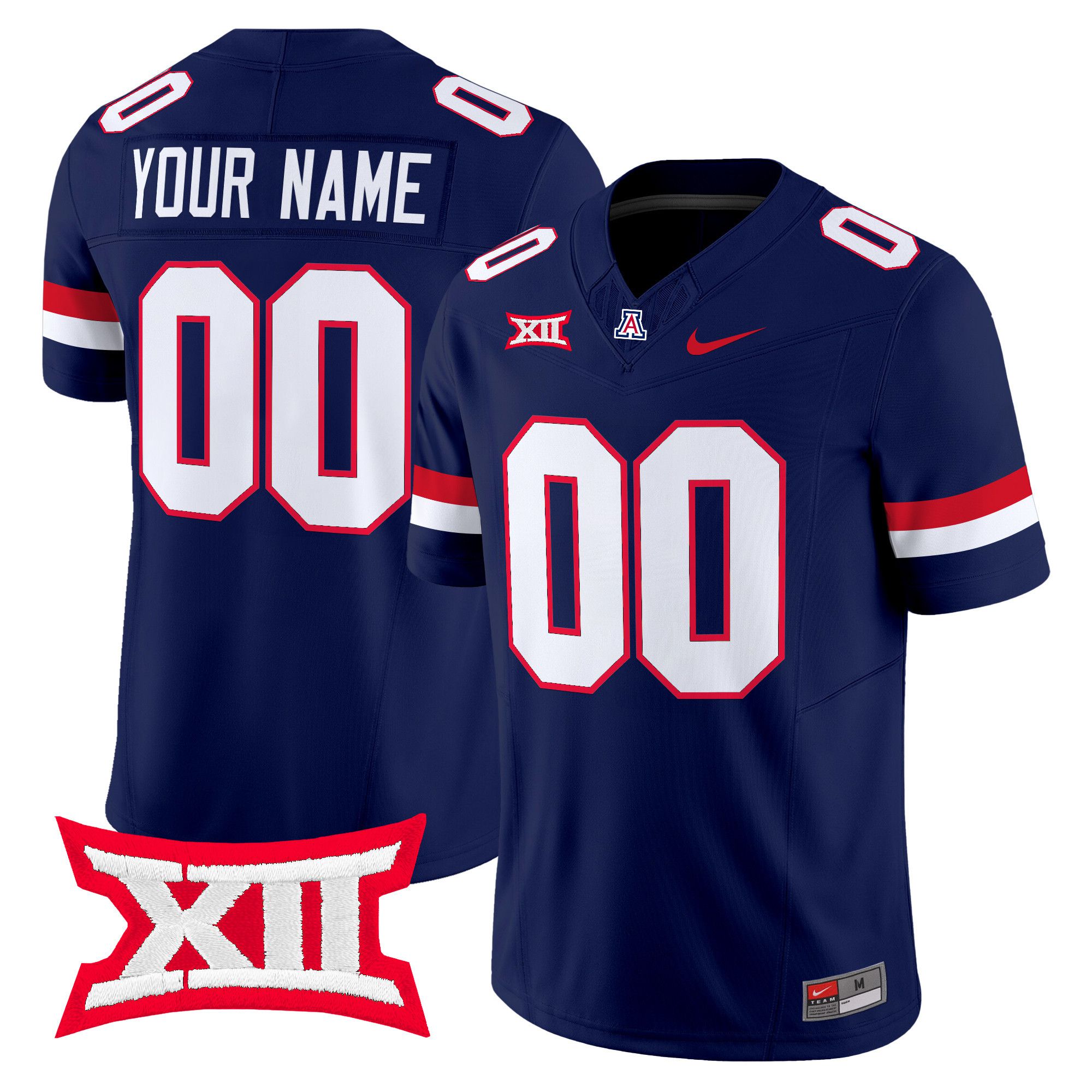 Men Arizona Wildcats Blue Nike 2024 Vapor Limited Custom NCAA Jersey style 1